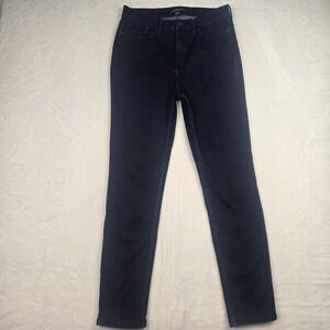 Calvin Klein Jeans Womens‎ 10 Dark Wash Blue Jeans High Rise Skinny Jeans Denim